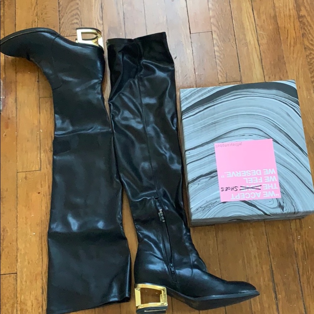 Jeffery Campbell over the knee boot